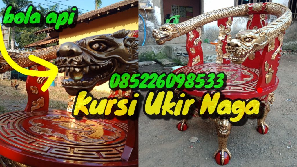 Kursi Ukir Naga Jepara