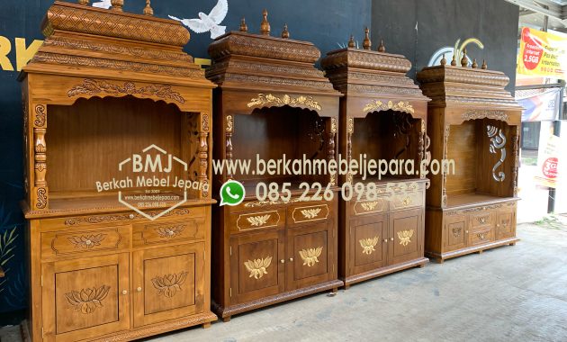 Hindu altar cabinet